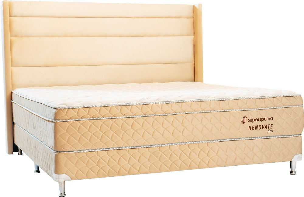 Bedrok 200x200 Ecru | 4 Zijden met een Hoogte van 30 cm | Gemaakt in Europa Bedrok 200x200 Ecru | 4 Zijden met een Hoogte van 30 cm | Gemaakt in Europa